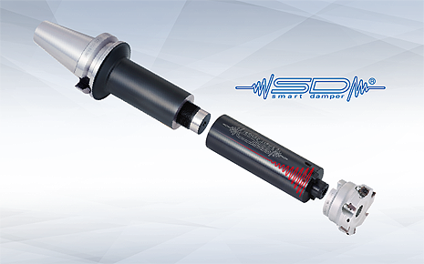 Built-In Damper  SMART DAMPER FACE MILL ARBOR