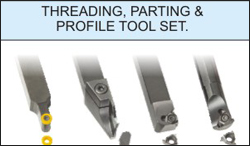 THREADINGPARTING AND PROFILE TOOL SET 