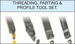 THREADINGPARTING AND PROFILE TOOL SET  