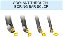 COOLANT THROUGH -BORING BAR SCLCR