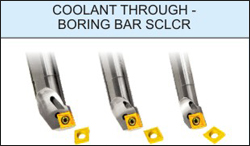 COOLANT THROUGH -BORING BAR SCLCR
