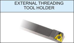 EXTERNAL THREADING TOOL HOLDER