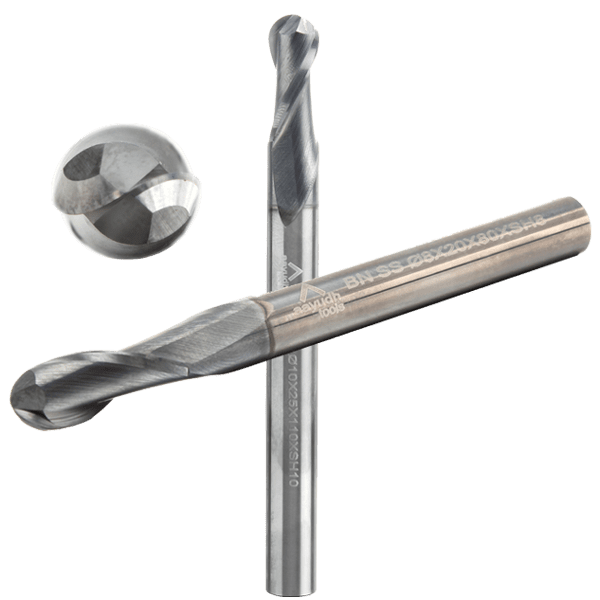 Ball-Nose Profiling Endmills corner radius endmills